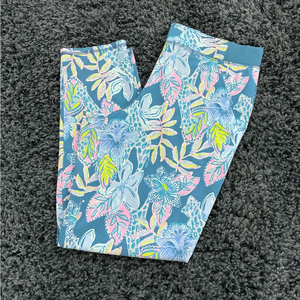 Lilly Pulitzer Luxletic Blue Leggings